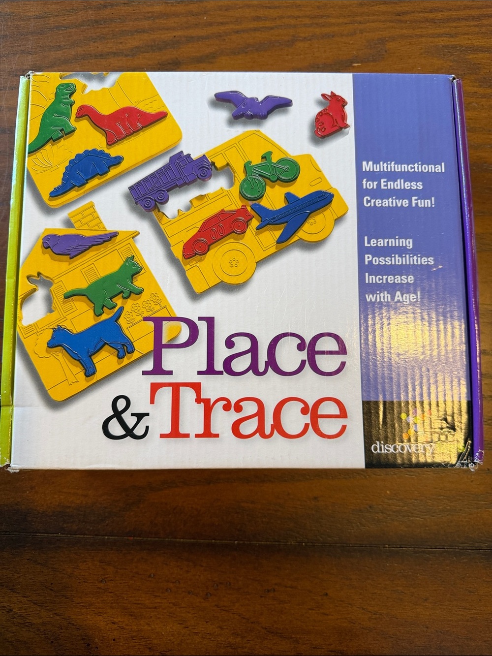 Place & Trace Kids Tracing Set - Multicolor Learning Shapes